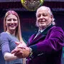 Der ehemalige Sturm-Graz-Präsident und pensionierte Unternehmer Hannes Kartnig (71) mit Tanzprofi Catherina Malek (33)