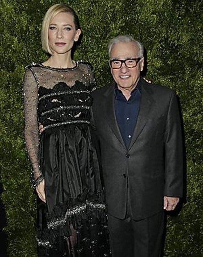 Blanchett mit Martin Scorsese