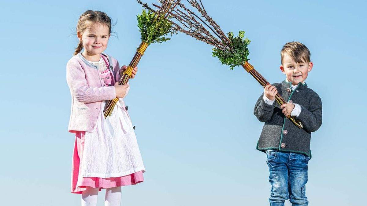 Bei den Palmsegnungen heißt es: Abstand halten!