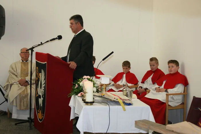 Bürgermeister Josef Lusser ließ anstrengende Jahre Revue passieren.