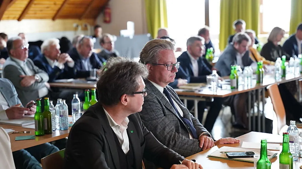 Im Kathreiner-Haus versammelte sich auch heuer die gesamte Funktionärsriege der steirischen ÖVP