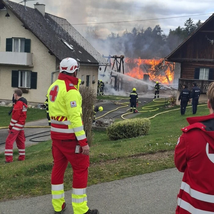 Verletzt wurde bei dem Großbrand niemand