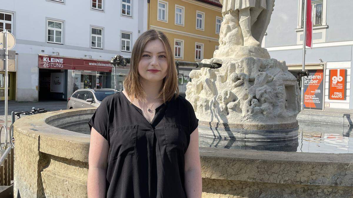 Lilian Bruss, Maturantin des Europagymnasiums Leoben