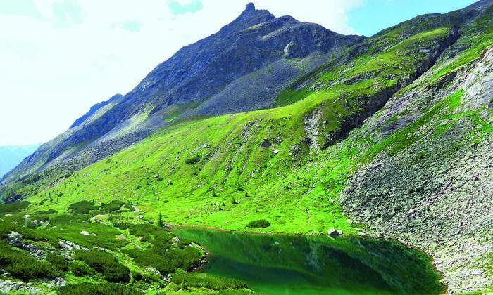 Die acht Bergseen am Mölltaler Gletscher sind ein beliebtes Fotomotiv - zurecht