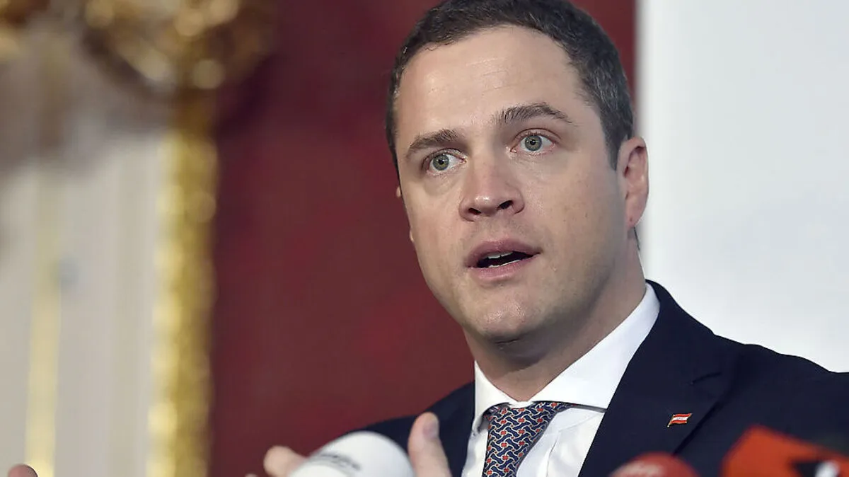 FPÖ-Klubobmann Johann Gudenus