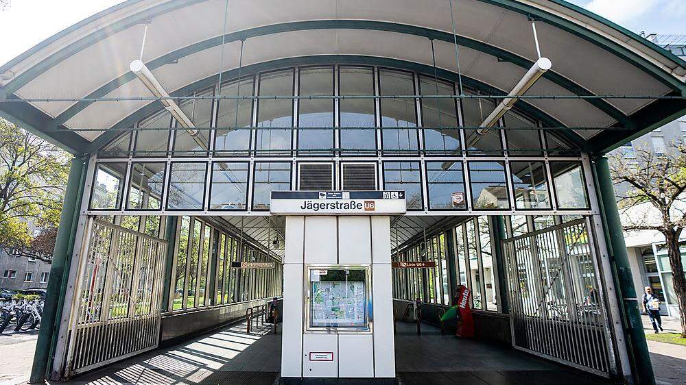 Der Tatort: Die U-Bahnstation Jägerstraße