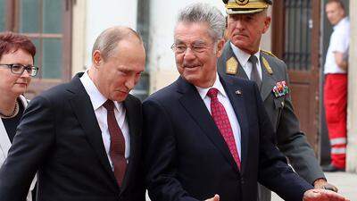 Heinz Fischer und Wladimir Putin