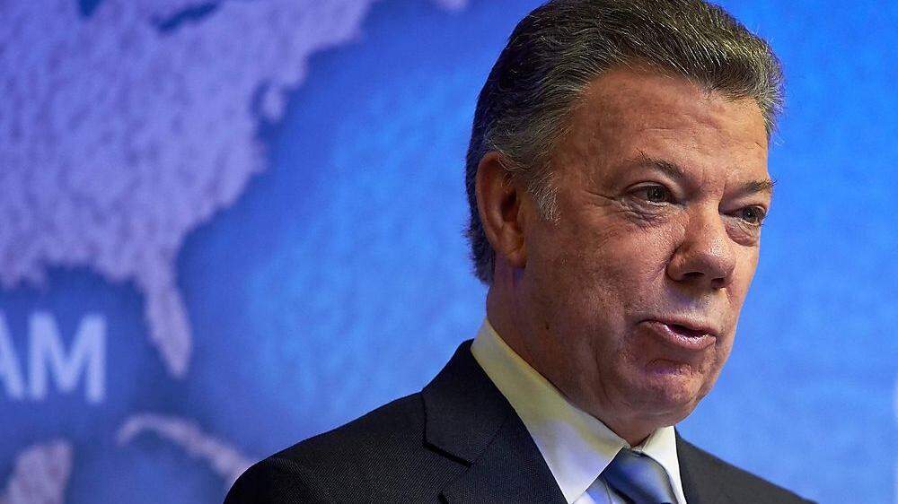 Präsident Juan Manuel Santos 