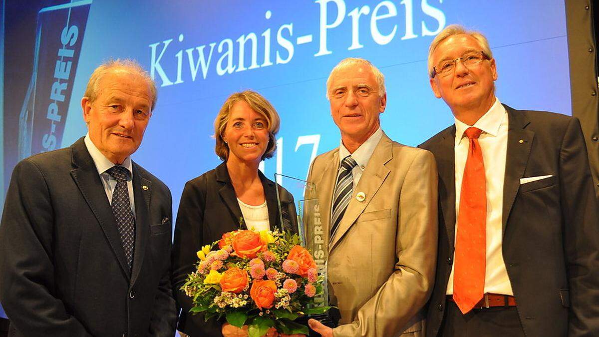 Walter Kohlmaier, Iris Strasser, Wolfgang Steinacher und Wolfgang Stocker