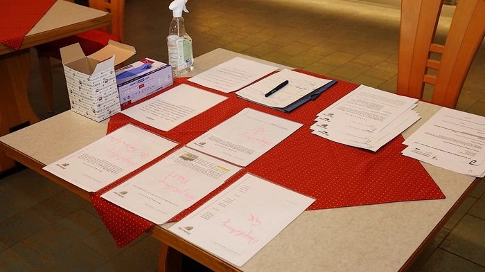Alles vorbereitet für die konstituierende Sitzung des Gemeinderates in Trebesing
