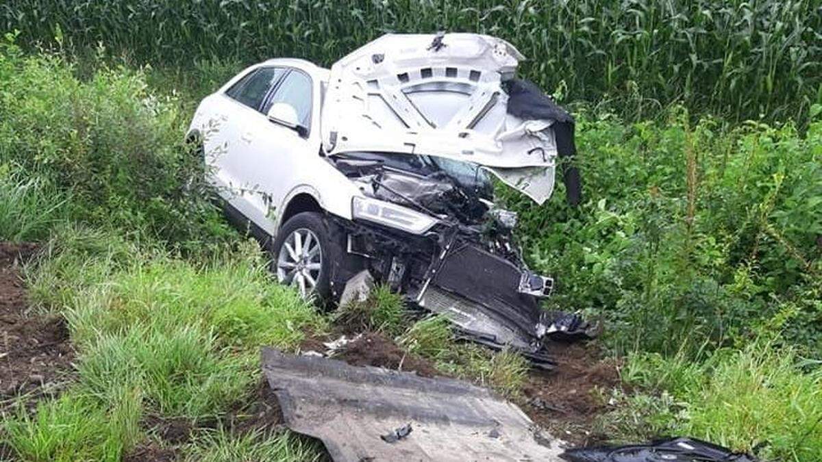 Schwerer Verkehrsunfall heute Vormittag in Friesach