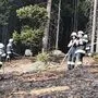 70 Kameraden standen am Dienstag in Nassing im Einsatz 