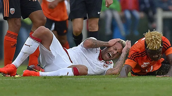 Jeremy Menez verlor ein Teil seines Ohres