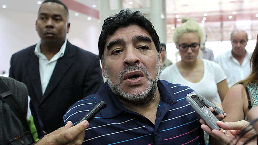 Diego Maradona ist für eine Wachablöse in der FIFA