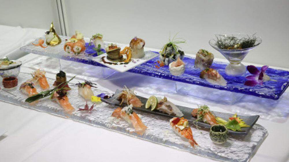 Die preisgekrönten Sushi-Kreationen von Jun Jibiki