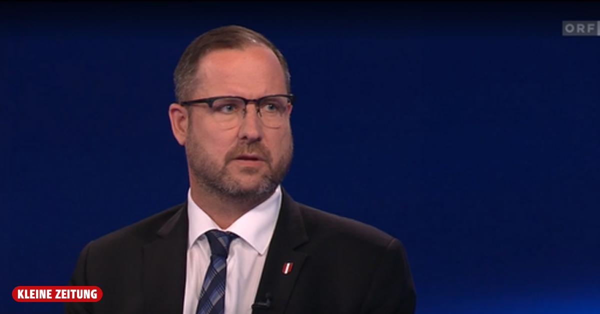 In der ZiB 2:FPÖ-Generalsekretär Hafenecker: „Wollen Sie mir live auf ...