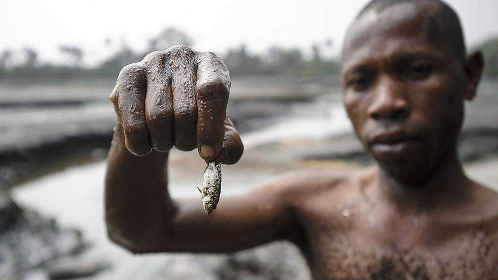Shell belässt das Niger-Delta total verseucht