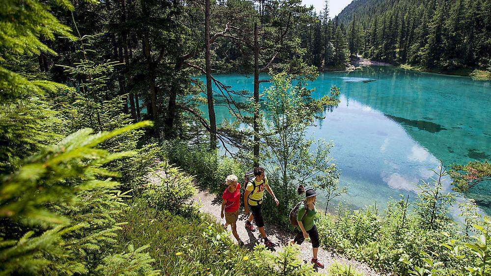 Der Grüne See ist sowohl Naturjuwel als auch Touristenmagnet