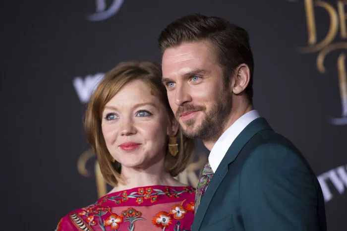 Die Liste der Schauspieler kann sich sehen lassen: Dan Stevens, hier mit seiner Frau Susie Hariet, gibt das Biest.