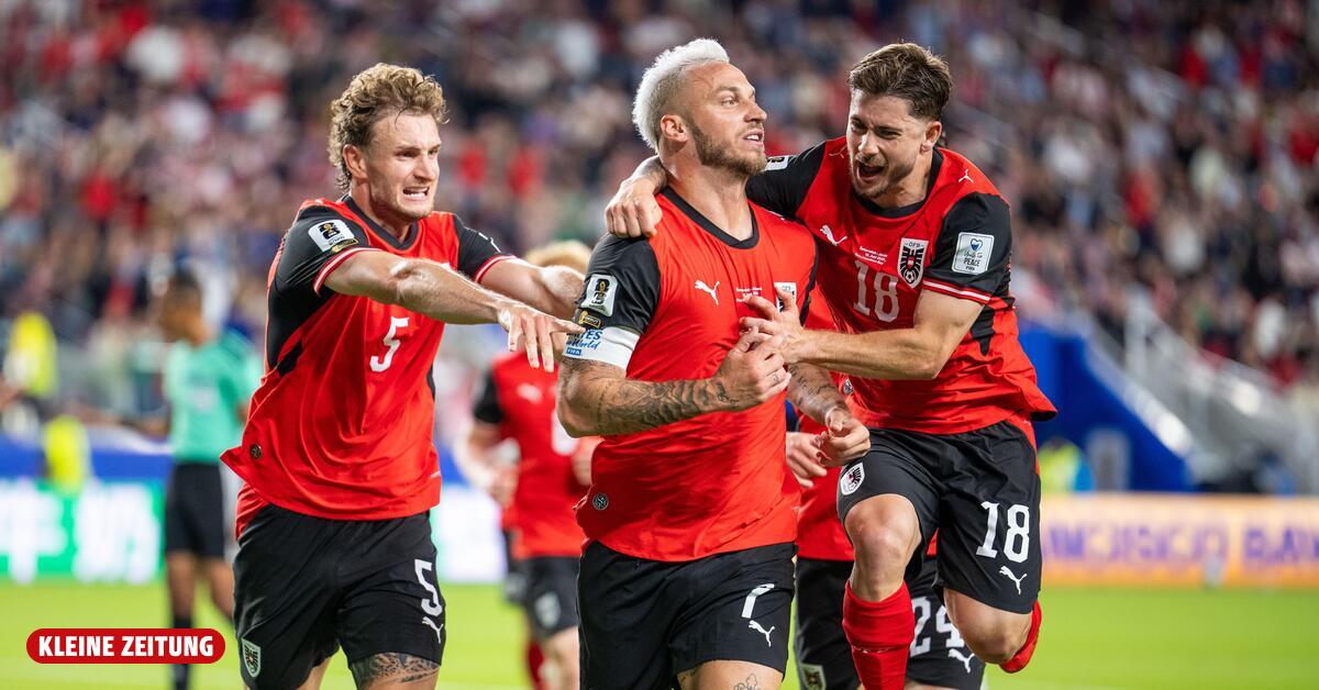 Traumtor, Eigentor, Elfmetertor! Österreich feiert ersten WM-Sieg seit 36 ...