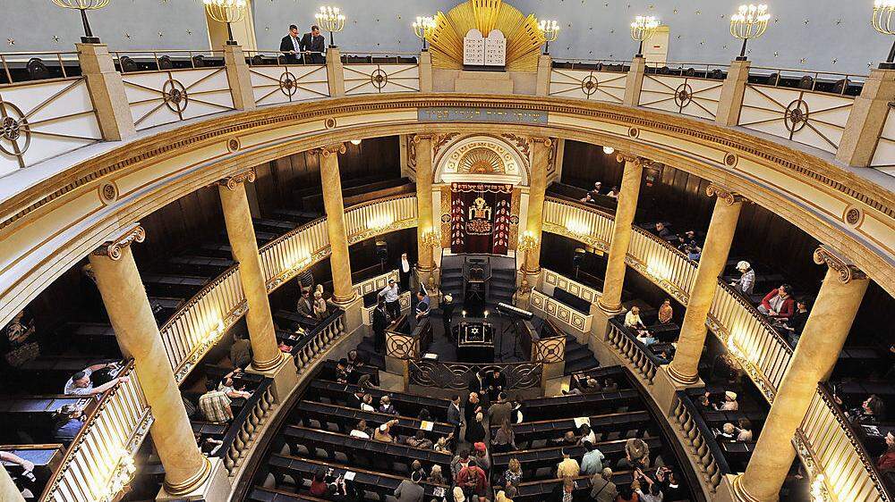Schon 1981 Ziel eines Anschlags: Die Wiener Synagoge