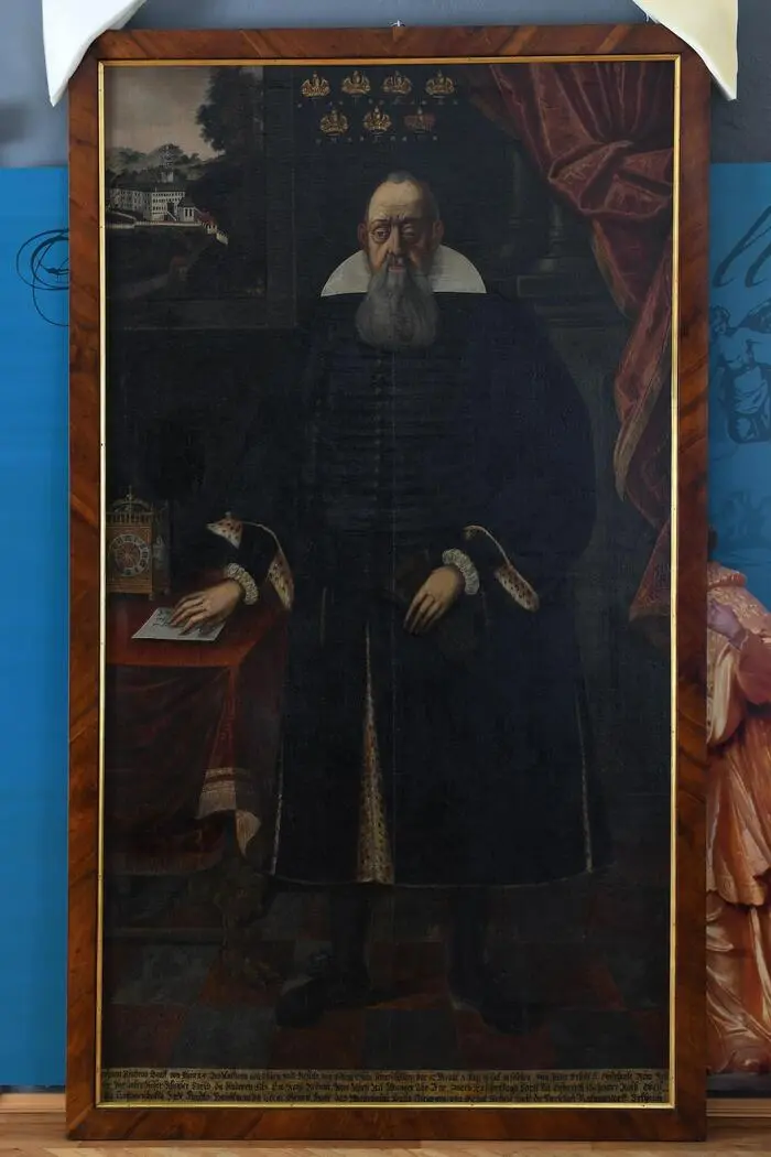 Janez Ambrož Thurn-Valsassina (1537–1621), unbekannter Künstler, wahrscheinlich entstanden 1619, Privatbesitz Schloss Bleiburg