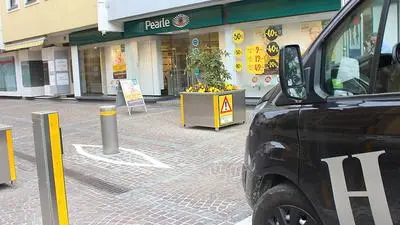 Am Mittwoch wurden die Poller aktiviert