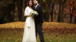 Frischgebackenes Ehepaar: Marina und Patrick Kuhnke