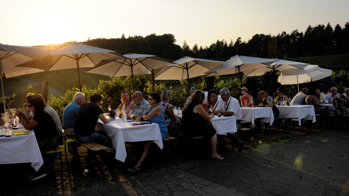 Am Weinhof Ulrich in St. Anna am Aigen findet heuer das traditionelle Eruptionsfest statt