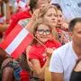 Die Stimmung war trotz der Niederlage großteils gut