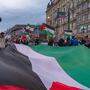 Palästinensische Flaggen in Wien | Palästina-Demo in Wien