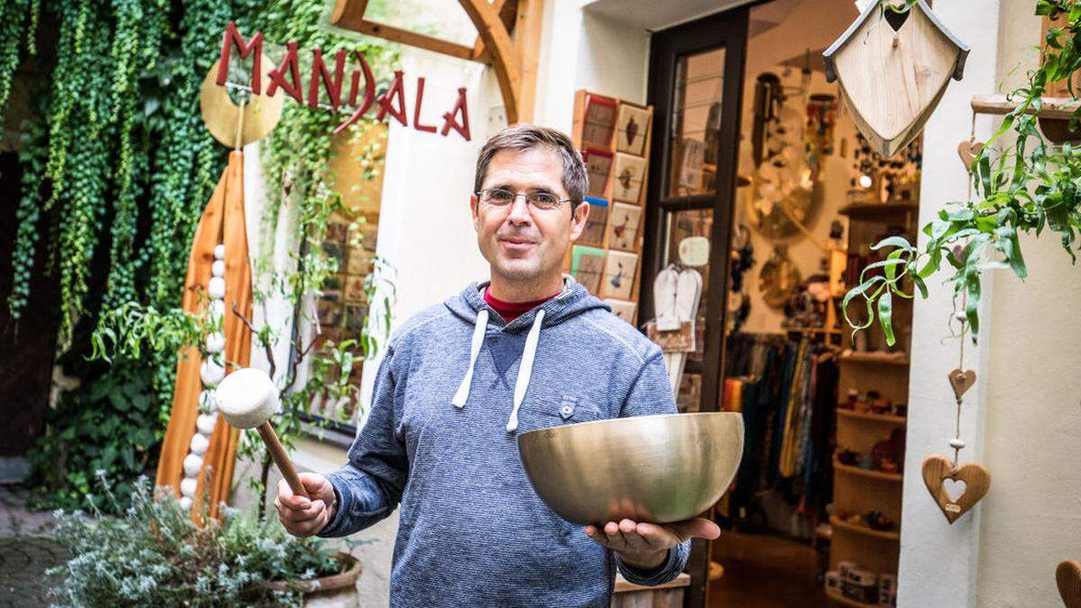 Helmut Heinrich liefert Produkte aus dem „Mandala“