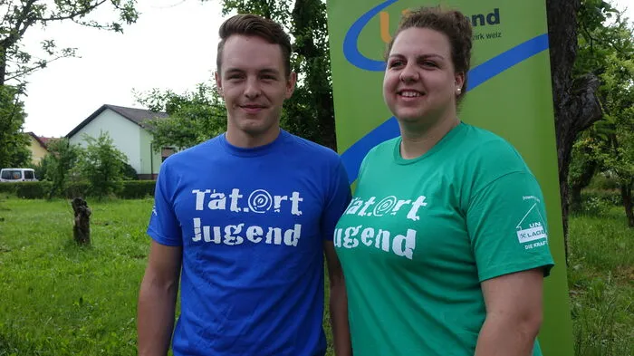 Lisa Reitbauer, Leiterin, und Sebastian Reiter, Obmann der Landjugend St. Ruprecht/Raab.