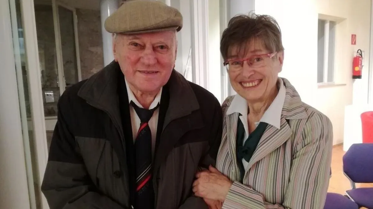 Herbert Zinkl und Ruth Barg im Kapfenberger Kulturzentrum