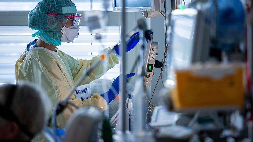Sieben Corona-Patienten in Kärnten müssen derzeit intensivmedizinisch betreut werden