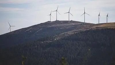 Windpark Bärofen November 2020