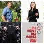 Sind in der Kategorie Kultur nominiert: Wolfgang Scherz, Tanja Stock, Rafael Catalá, Karl Lenz sowie Itshe Petz und Io Tondolo (im Uhrzeigersinn)