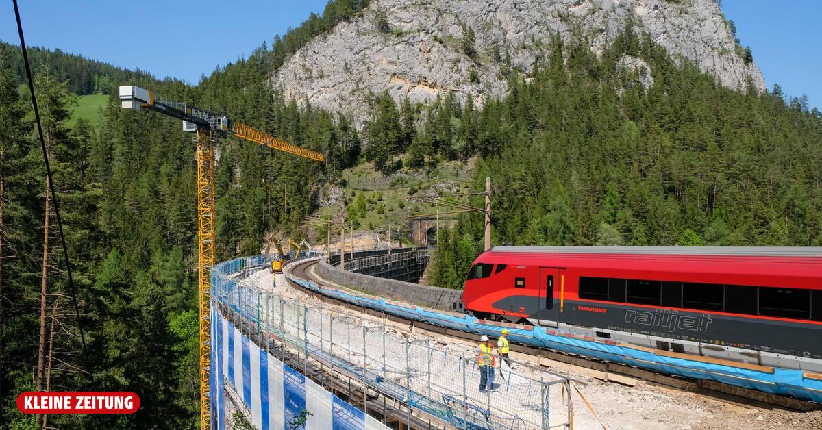 Renovation work begins on the Semmering: Here’s what’s changing for train ...