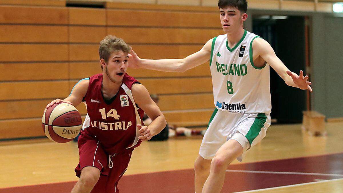 Sebastian Magerböck war auch für das österreichische U18-Nationalteam aktiv