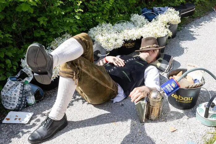 Narzissenfest 2025, Altaussee, Bootscorso
Bild zeigt: