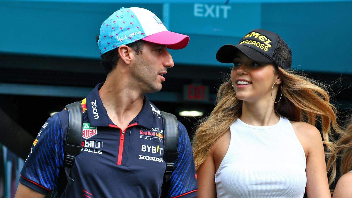  Heidi Berger und Daniel Ricciardo | Die Liaison von Heidi Berger und Daniel Ricciardo interessierte unsere Leser