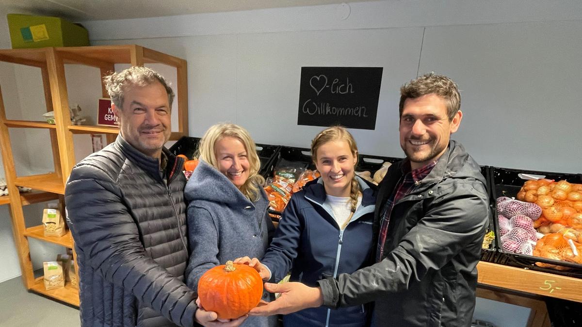 Romed und Andrea Wopfner, Theresa und Daniel Stampfl: Mit ihrem „Gemüseland Kärnten“ liefern sie Vitamine ins ganze Land