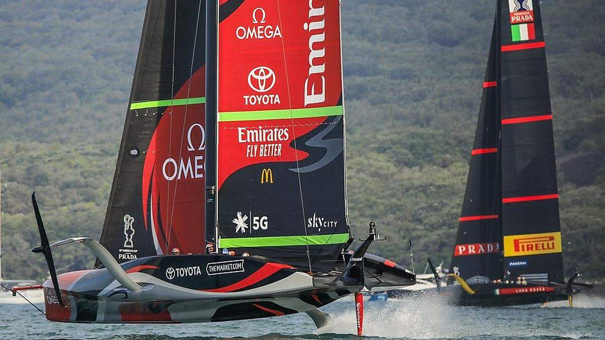 Der America's Cup beginnt nicht vor dem 10. März