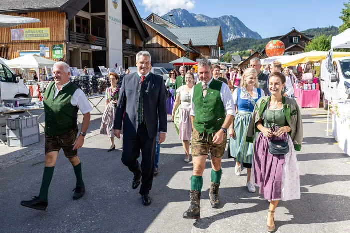 Hoher Besuch hat sich auch angesagt