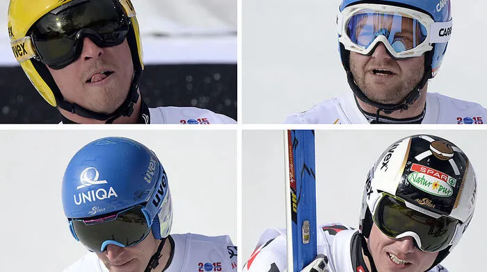 Enttäuschung ins Gesicht gezeichnet: Franz, Streitberger, Mayer, Reichelt (v. l. o.)