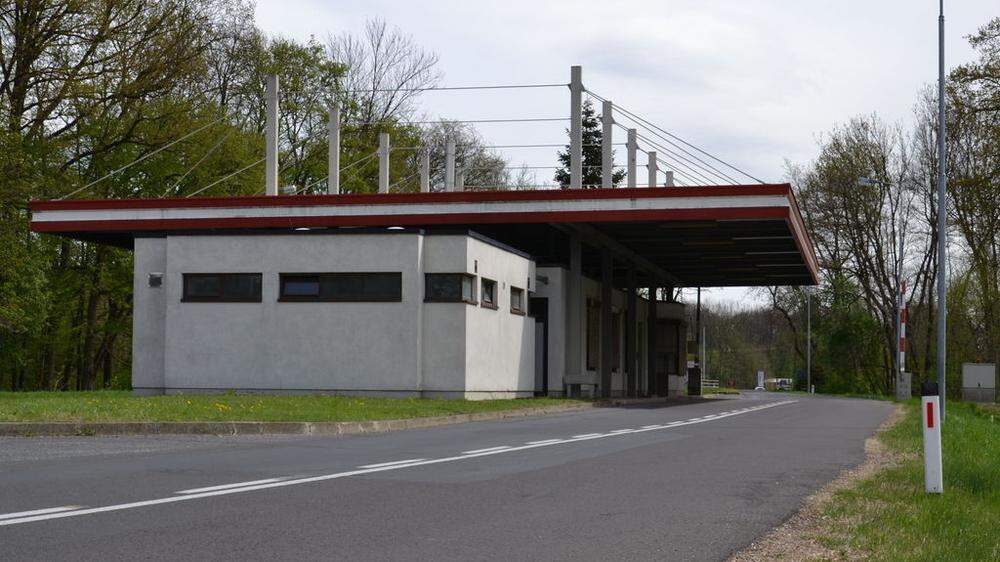Der ehemalige Grenzübergang in Sicheldorf