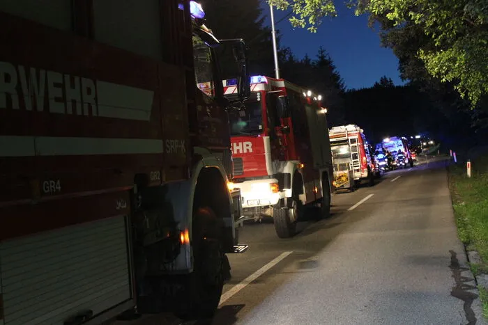 Feuerwehren aus dem Gurk- und Glantal standen im Einsatz.