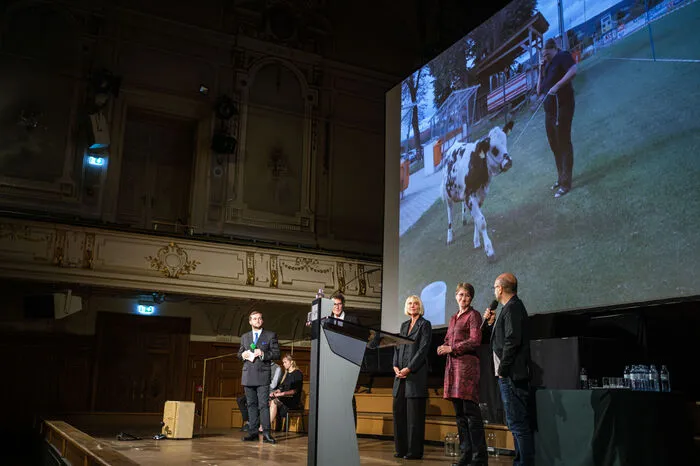 Die Präsentation fand im Stefaniensaal statt
