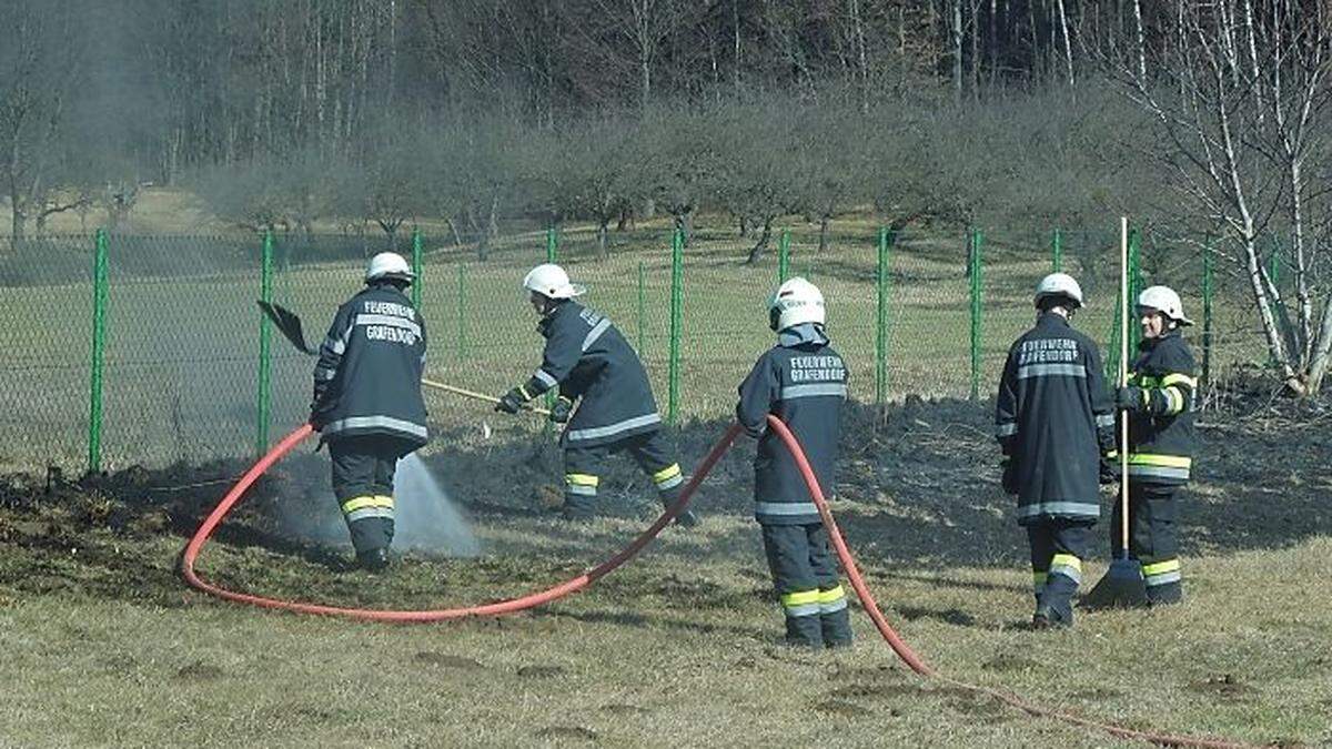 Die Feuerwehr Grafendorf war im Einsatz