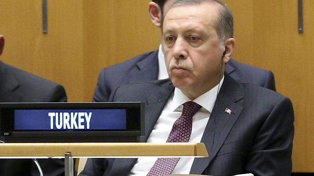 Präseident Recep Tayyip Erdogan